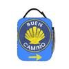 Camino de Santiago de Compostela Pilgriming Buen Insulated Lunch Bag Bag Lunch Container Tote Lunch Box Bento Pouch College