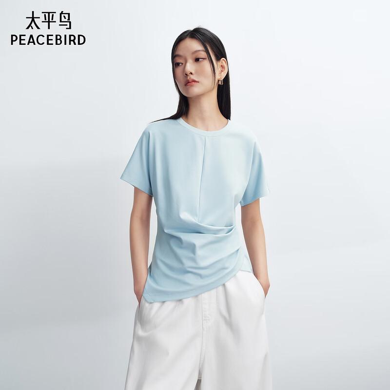 PEACEBIRD Commuter Short-Sleeved T-Shirt AACNG2A16 L