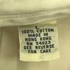 GAP 90s Old Long sleeve Cotton shirt L cream Men's Used