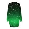 Rochie cu Maneca Lunga Pentru Femei Casual Craciun Imprimat Pulover Rochie Pachetul de sold Rochie Pulover