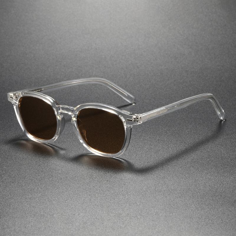 Retro Punk Men Sunglasses Small Frame Transparent Glasses Anti Blue Light Sun Glasses Women Travel Party Business Festival Gift