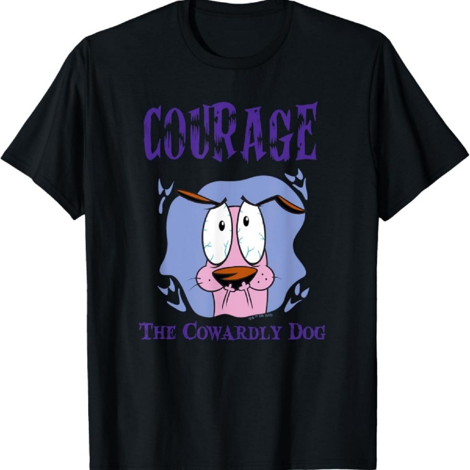 Frightened Poster T-Shirt XXXXXL чёрный