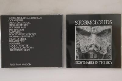 CD STORMCLOUDS - Nightmares In The Sky CLOUD2CD RAINFALL 1996 UK Rock Used