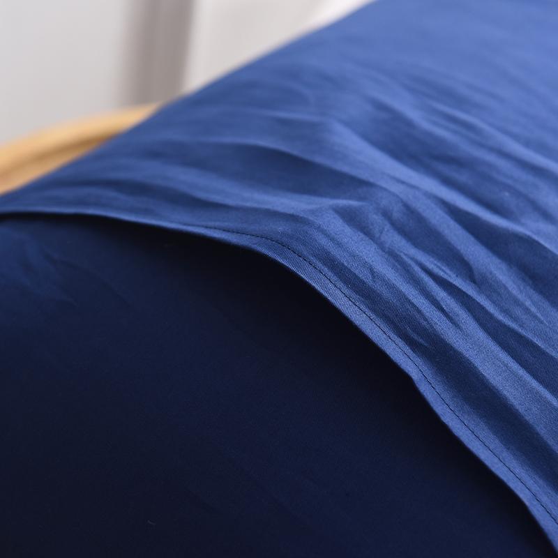 Pillowcase 1pc Cotton Solid Color Pillow Covers 48x74 70x70 Envelope Pillowcover Premium Grade Bedding Pillow Case