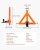 3 Point Trailer Hitch with 50.8mm Receiver, 3 Pt Quick Hitch Attachment with Trailer Ball, Tractor Tow Drawbar Adapter for Category 1, Kubota,