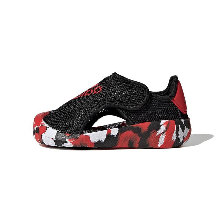 Adidas Altaventure 2.0 Comfortable Abrasion Resistant Breathable Low top Toddler Shoes Black Red Infant And Toddler GY9376 21