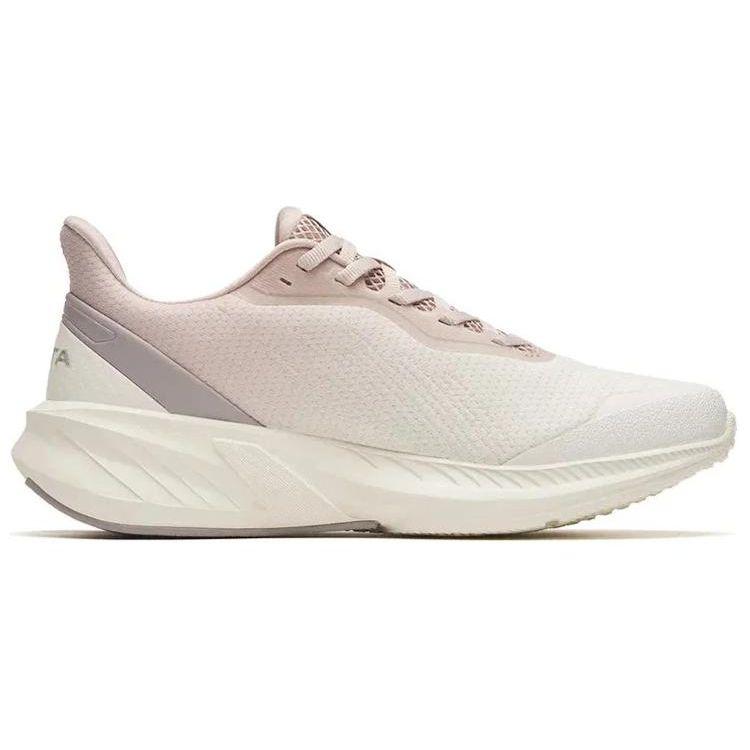 Anta Poison Sting 4 Comfortable Shock Absorption Non-Slip Wear-Resistant Low-Top Running Shoes Women Running Shoes White Pink 122315520-7