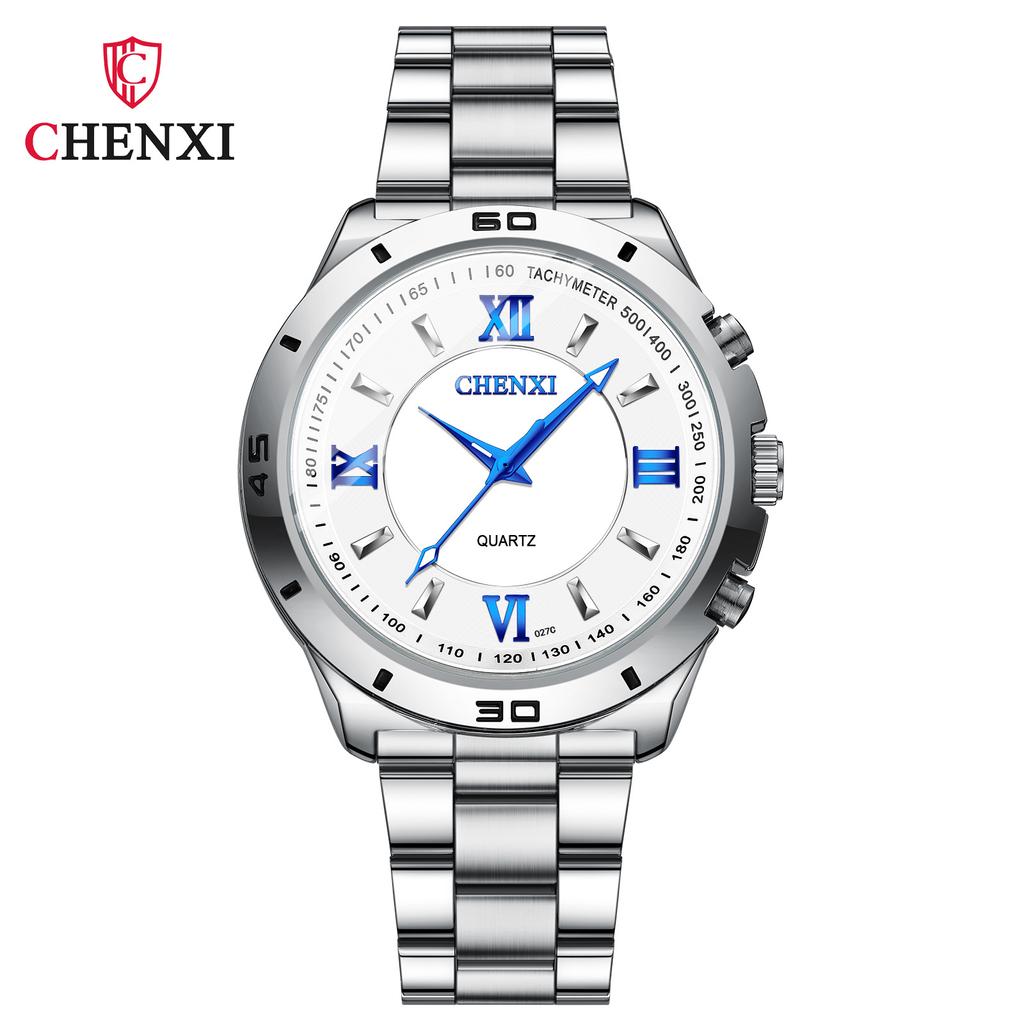 Guangdong Chenxi Steel Strap Male And Female Couple Watch 027C Quartz Watch