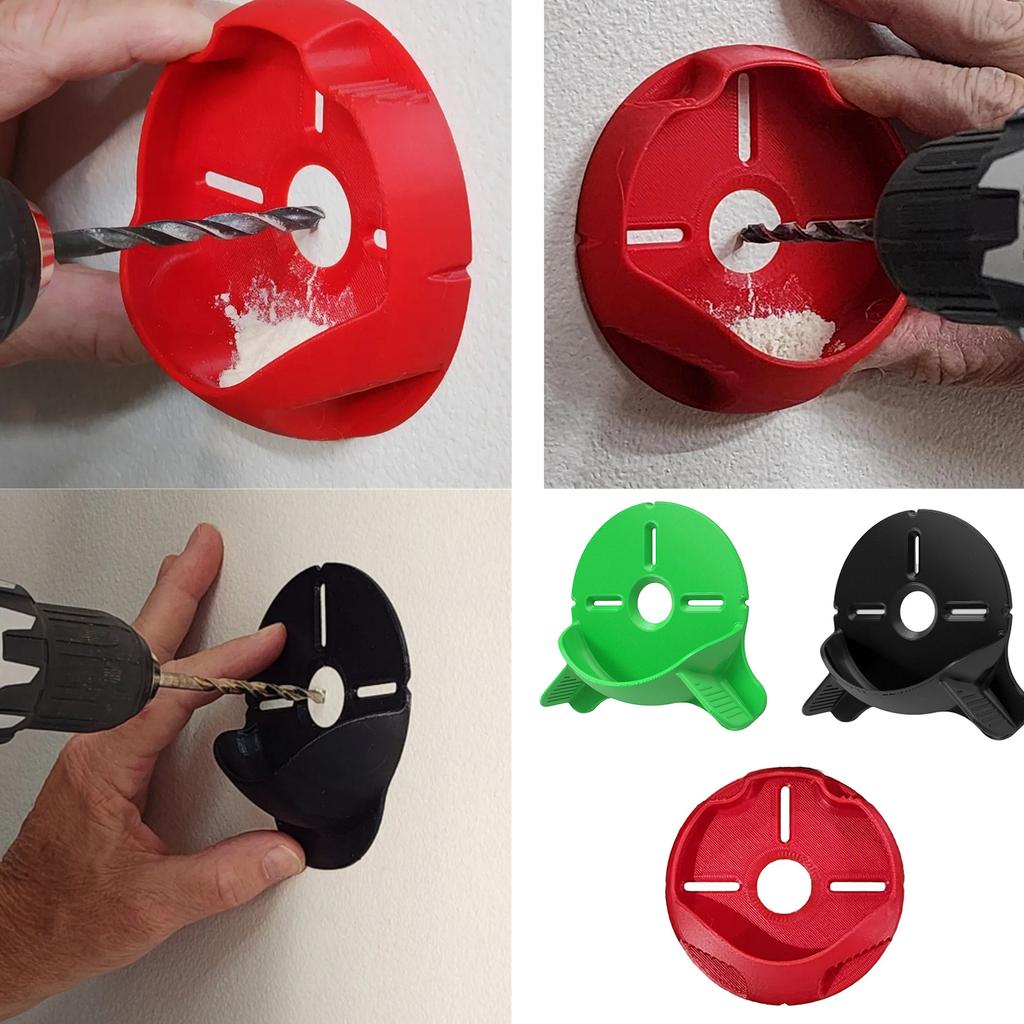 High Efficiency Wall Drilling Dust Collector Box for Power Tools with Large Capacity and Easy Installation Design