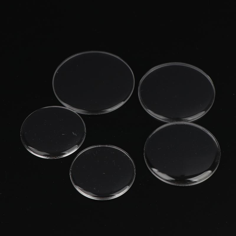 33Mm- 46Mm Watch Accessories Mirror Cover Lens Acrylic Plastic Protective Film Cover For Watch And Pocket Watch Cases