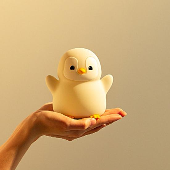 Pink Fox Night Light Soft Silicone Touch Night Lamp 2-Level Dimmable Rechargeable Forest Theme Night Lamp Kids Bedroom Decor