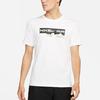 Nike T Shirts Men's White Crew Neck Moderate Straight Fit DR7806-100