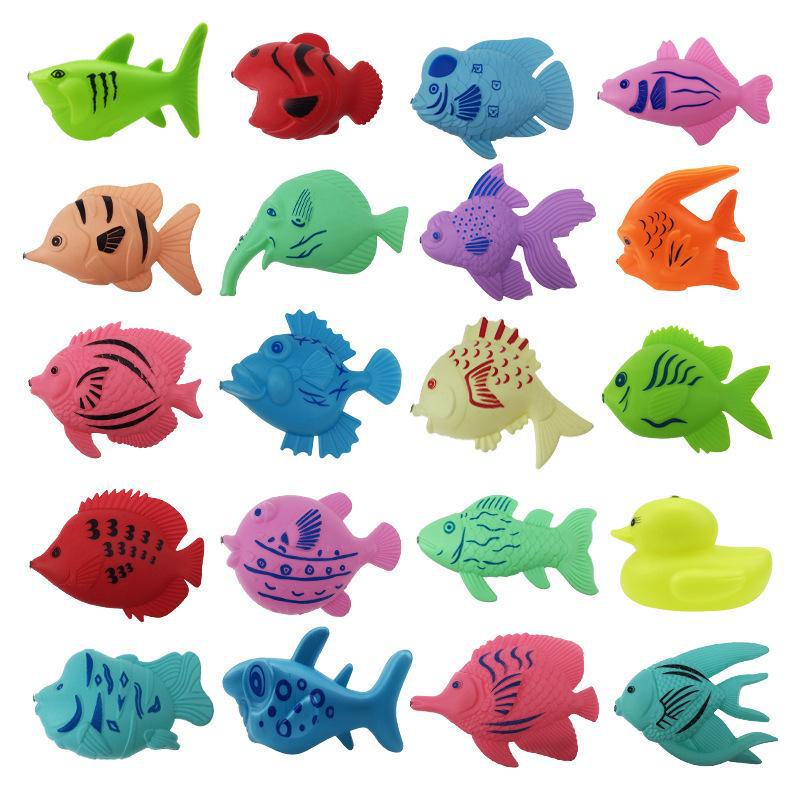 "Children's Amusement Park Magnetic Fishing Toy Set"