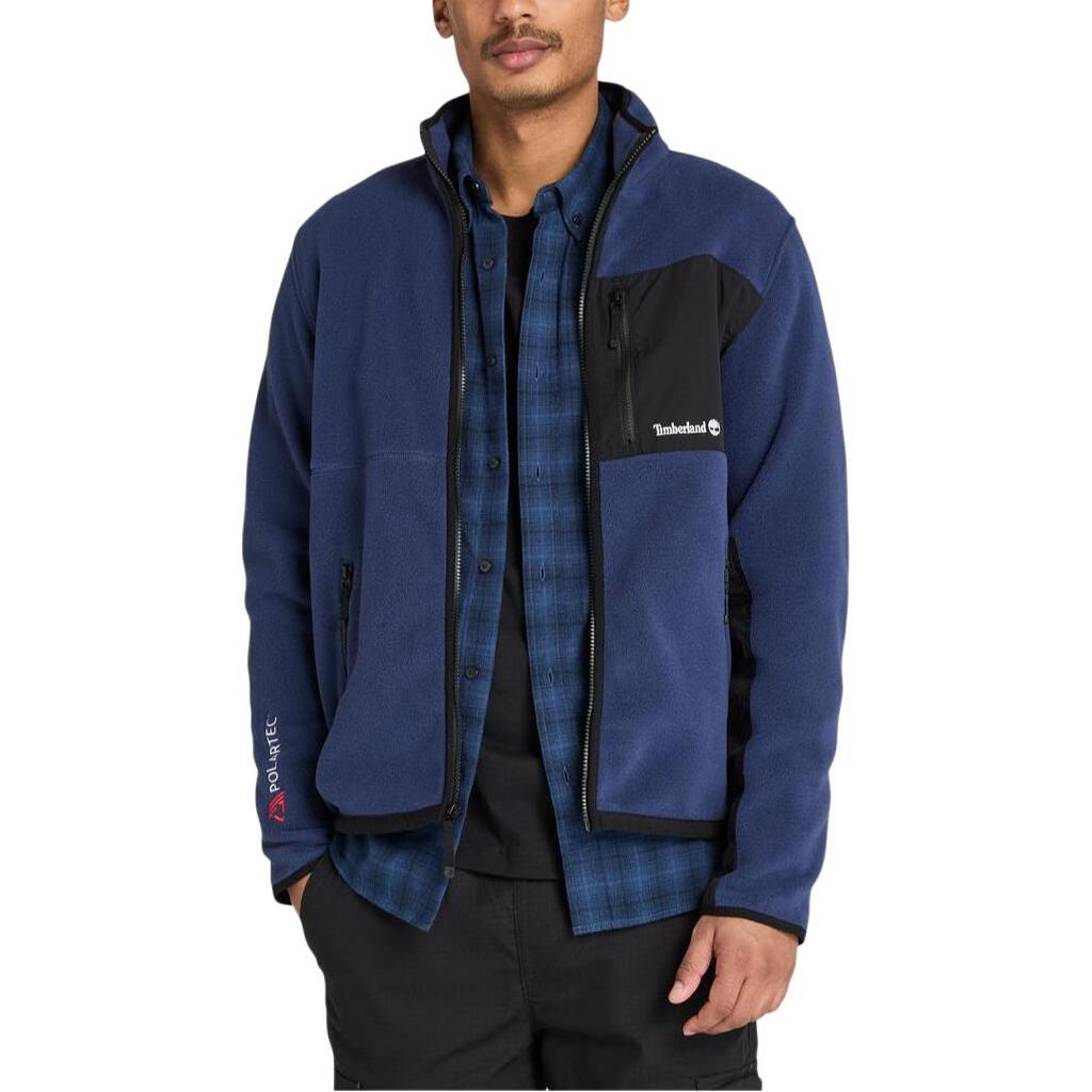 Timberland Reißverschluss Cardigan Polartec Fleecejacke Herren Jacken Dunkelblau A2M3H451