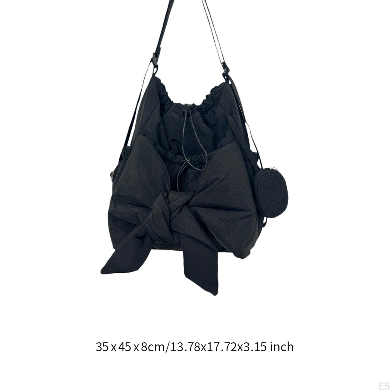 Рюкзак для женщин Рюкзак для девочек Bowknot Покупки На работу Спорт серый — фото 7