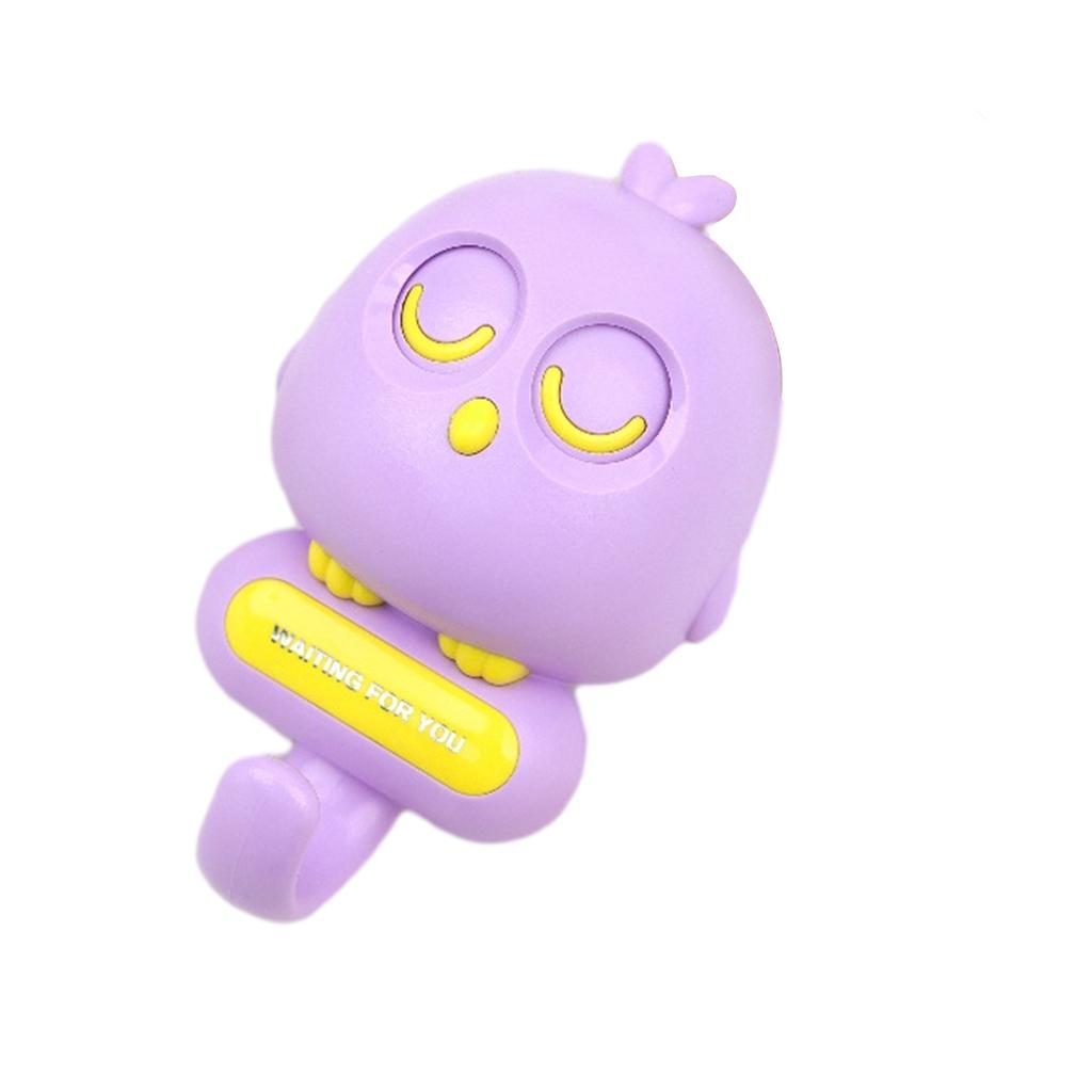 1 stk Kreative uglekroker, Veggmontert søt dyredørkrok uten hull, Husholdningsoppbevaringshengere for lue, skjerf, nøkkel, hjemmedekorasjon