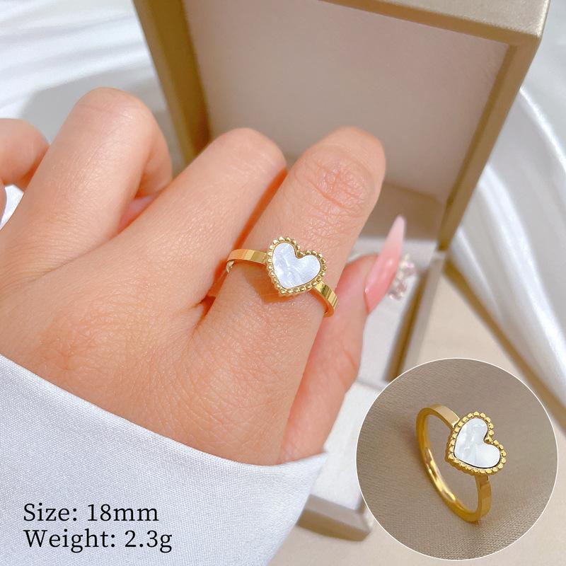 Cold Wind Minimalist Wind Bouncing Ring Men'S And Women'S Tide Personality Simple Index Finger Ring