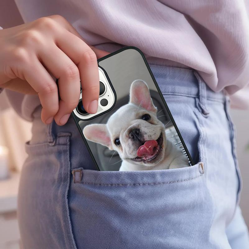 

French Bulldog Dog soft Phone Case For iPhone 17 Air 15 16e 14 13 Pro Max Coque 12 11 Pro Max PLUS cover iPhone 11pro max