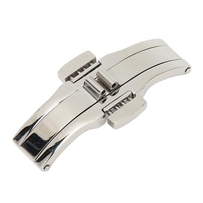 Çift Düğmeli Saat Katlanır Toka Paslanmaz Çelik Kayış Tokası Yedek Aksesuar 5 X 21