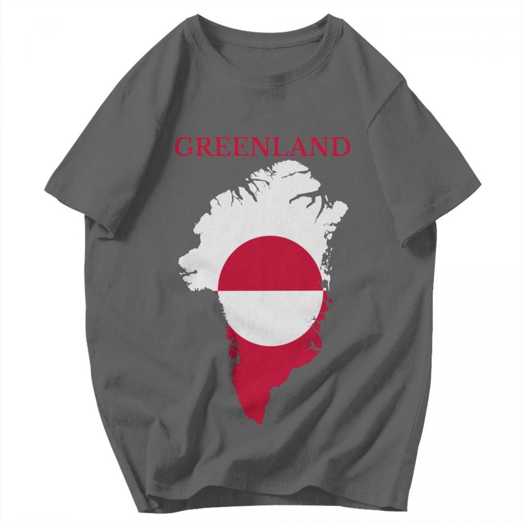 Men T Shirt Greenland Summer Y2K Graphic Short Sleeve Unisex Tops T Shirts