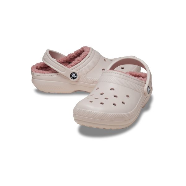 Crocs Warm Lightweight Comfortable Clogs Women Footwear Quartz-Pink 203591-6UR