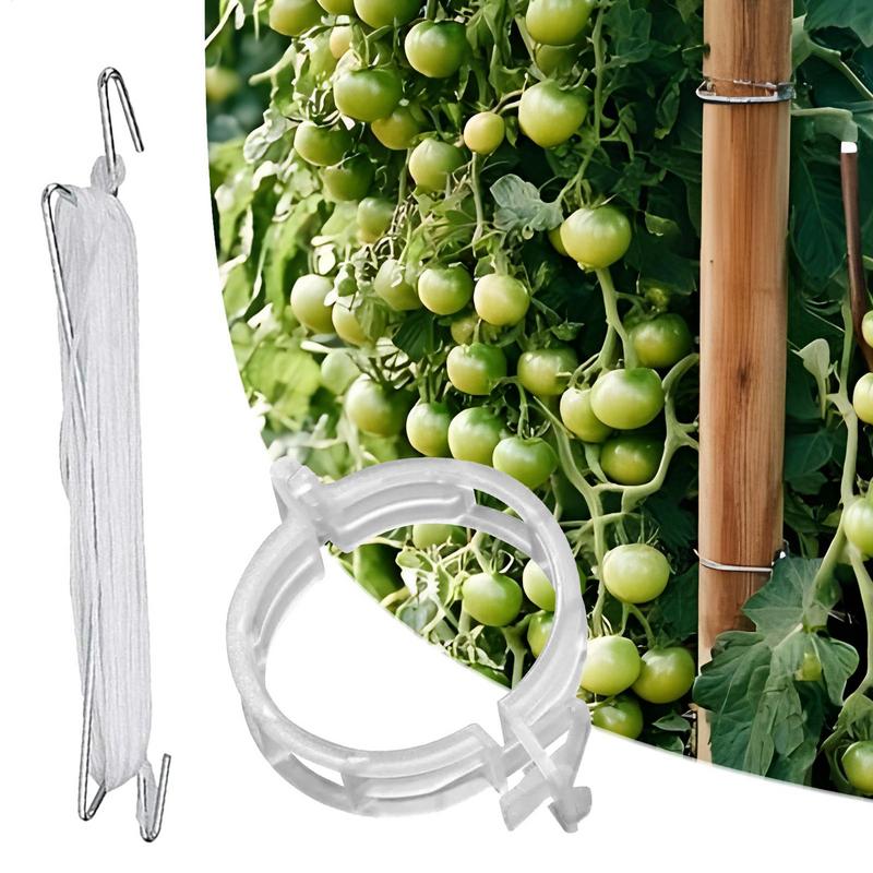 Clips For Climbing Plants Tomato Planting Support Kits Multifunctional Garden Supplies Fastening Clamp For Tomato Vines