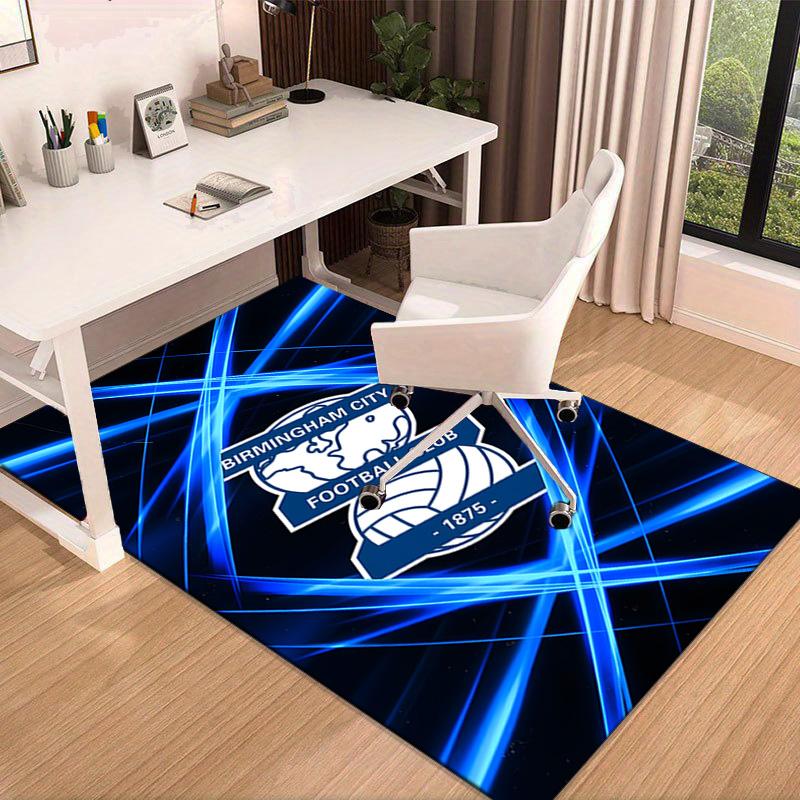 Birming-ham Football Club Printed Area Rug for Office, Chair Rug, Decorative Carpet Floor Mat, Large Size Fan gifts Christmas gifts