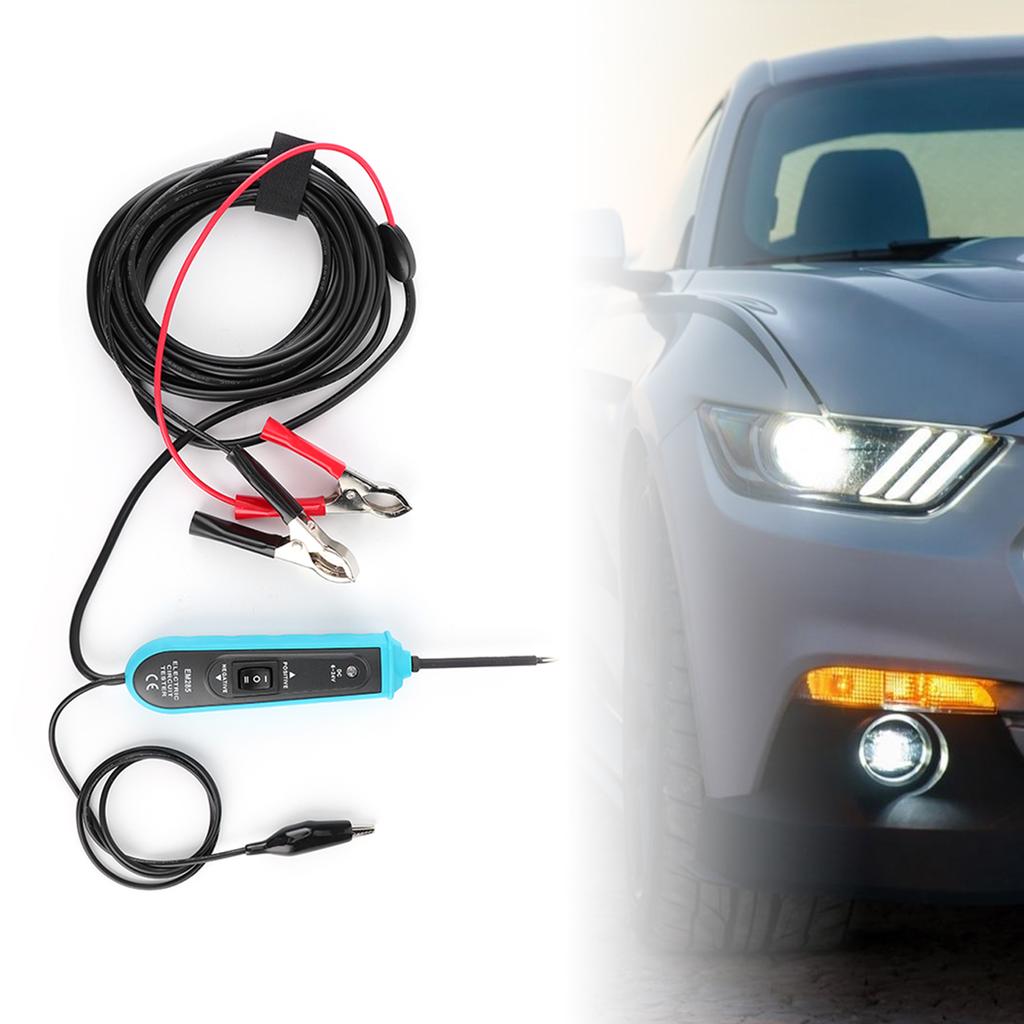 6 24V Electric Circuit Tester Test Pen with LED Light Diagnostic Tool for Automotive RV Yacht