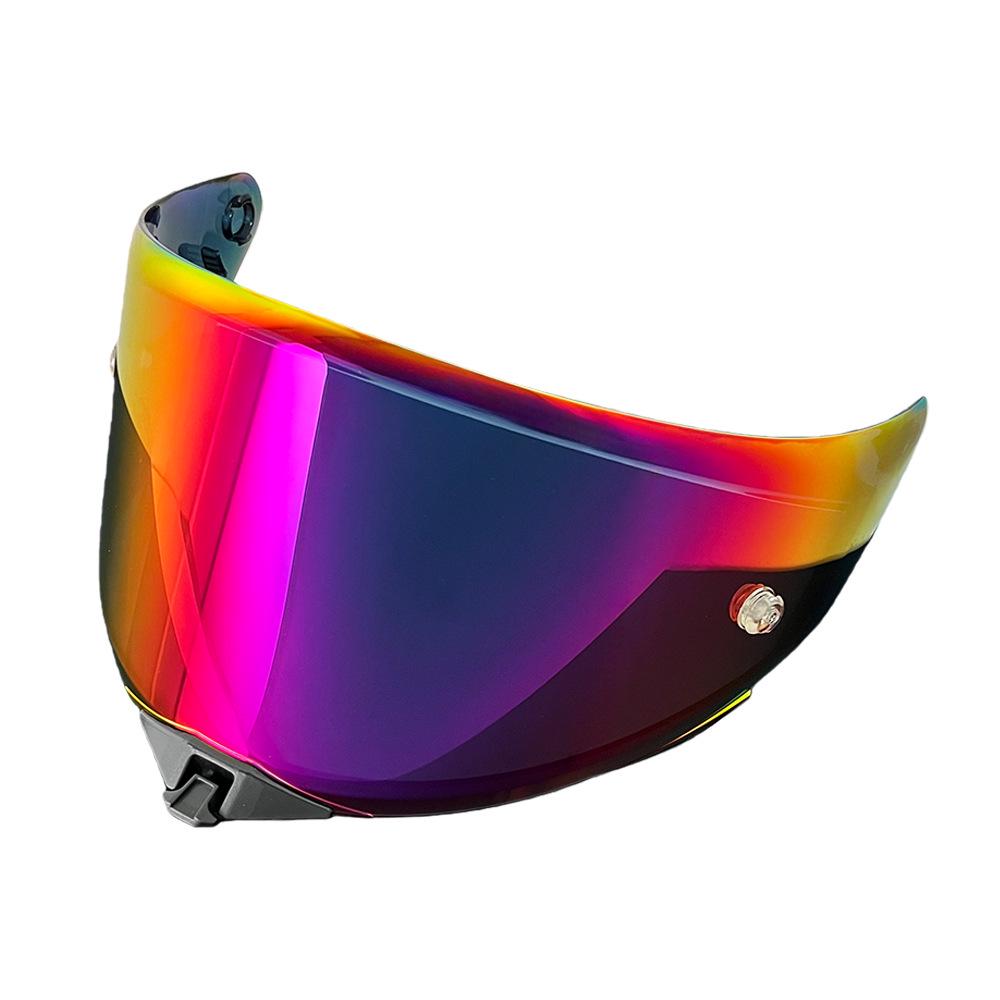 TT REVO Hochauflösende galvanisierte Linse für Tag-/Nachtgebrauch mit UV-Schutz – Passend für TT REVO Motorradhelm.