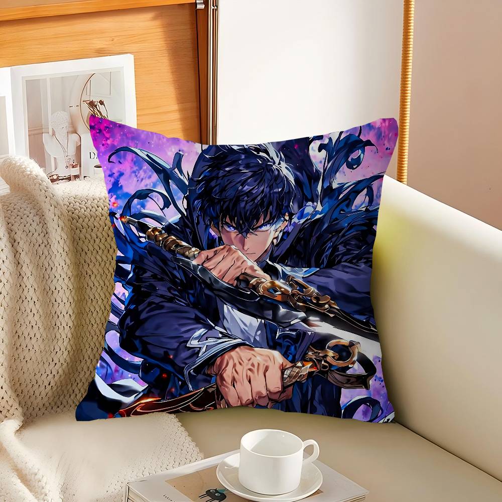 S-Sung Jinwoo 45*45cm Cushion Cover Pillow Cover Decor Pillowcase Home Pillowcase For Couch Pillow