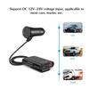 Universal 4 Ports USB Car Charger Front Seat Back Seat QC3.0 Quick Charging USB Adapter for Car Charger USB Fast Charger