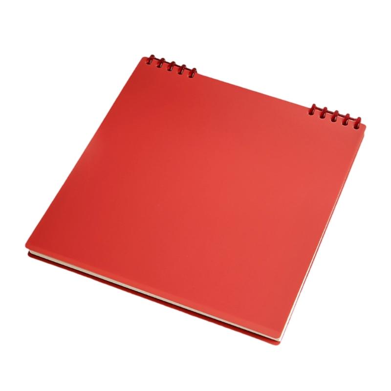Grid Notepad Loose Leaf Writing Notebook Diary Notebook Flip Notepad Office School Supplies