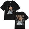 Rapper Chris Brown Breezy Bowl XX Tour 2026 T-shirt Men Women Fashion Hip Hop T Shirt Cotton Casual Oversized Tshirts Streetwear
