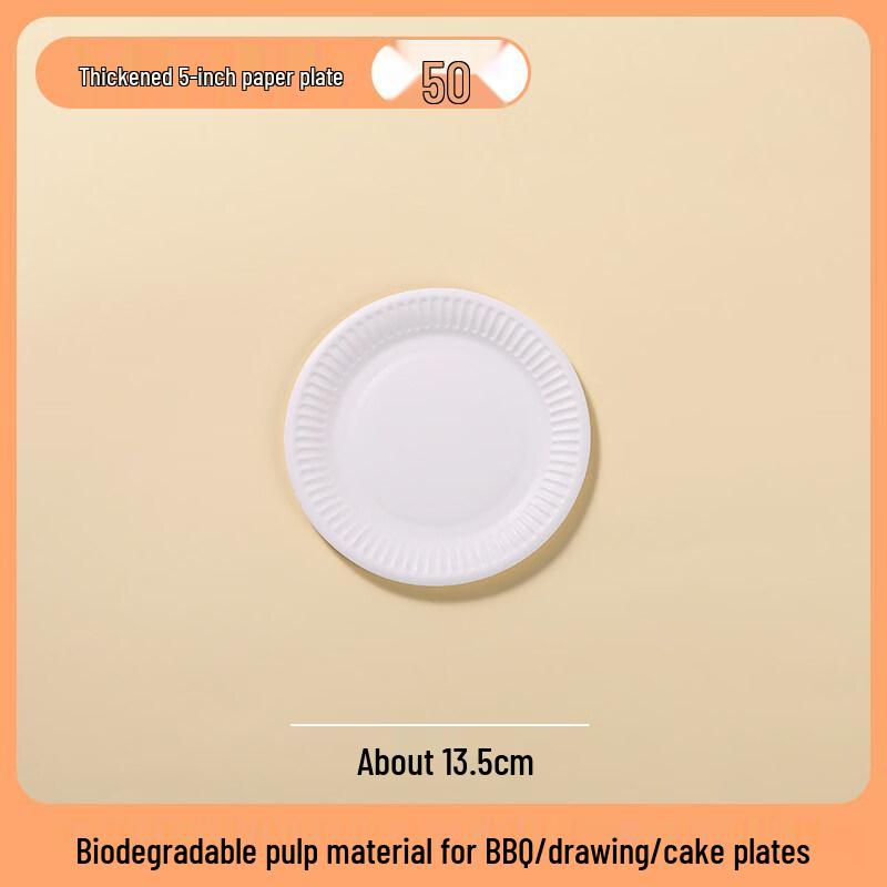 ZISIZ Disposable Paper Plates