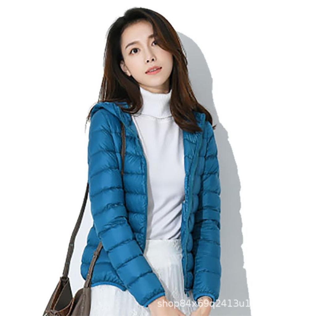 Cotton Padded Women's New Short, Lightweight, Thick, Warm, Slim Fit Korean Version Silk and Cotton Fashionable Jacket Without Storage Bag