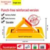 Heavy-Duty Triangle Parking Space Lock - Anti-Collision, Pressure-Resistant Floor Post for Garage