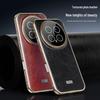 Honor Magic7 Pro Genuine Leather Case with Full Lens Protection