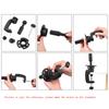Mannequin Training Head Stand Wig Holder Stand Desk Table Clamp Plastic Metal Hair Accessory Tool