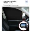 Car Side Window Sun Shade Magnetic UV Blocking Car Curtain Summer Anti-Glare Sun Protection Auto Sunshade for Personal