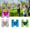 Kids Foldable Binoculars 8x Magnification Plastic Construction Perfect for Birding Camping Hiking Outdoor Activity