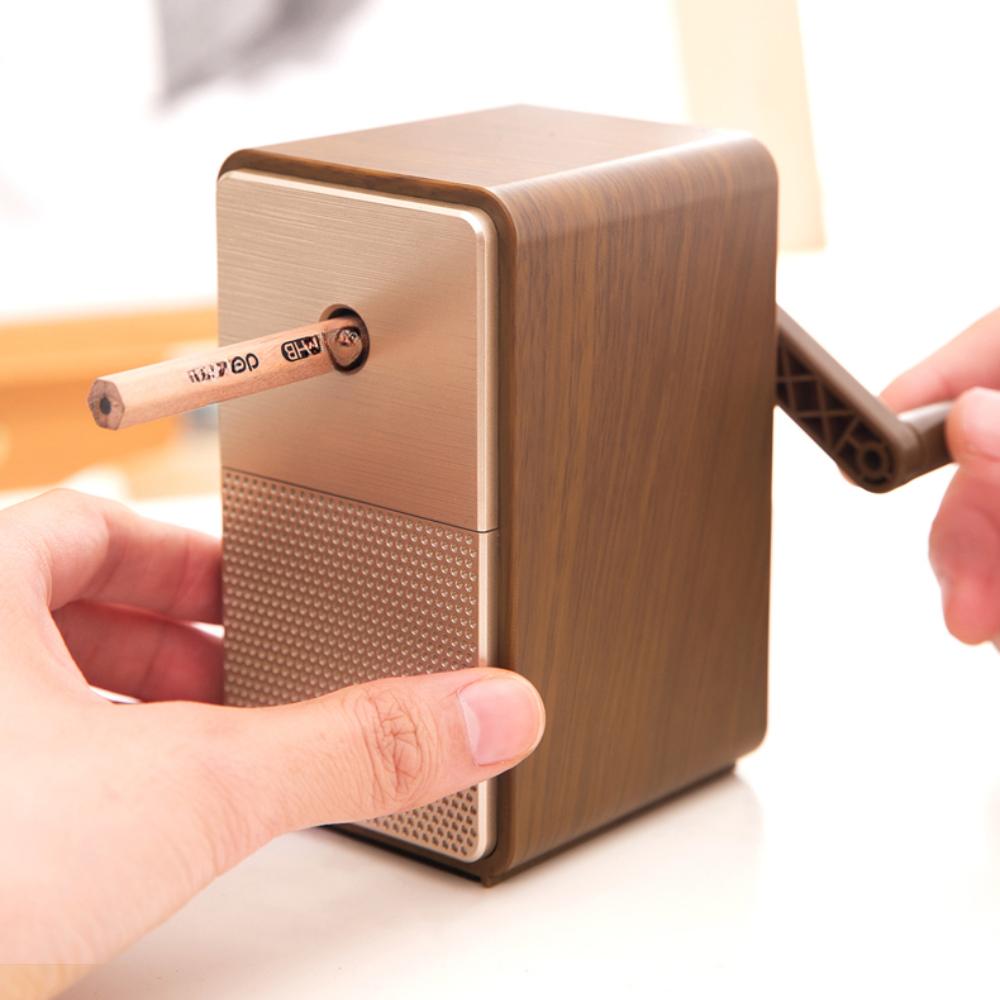 Auto-Feed Pencil Spinner Pencil Sharpener Pencil Sharpener Hand Crank Primary School Pencil Sharpener Pencil Sharpener