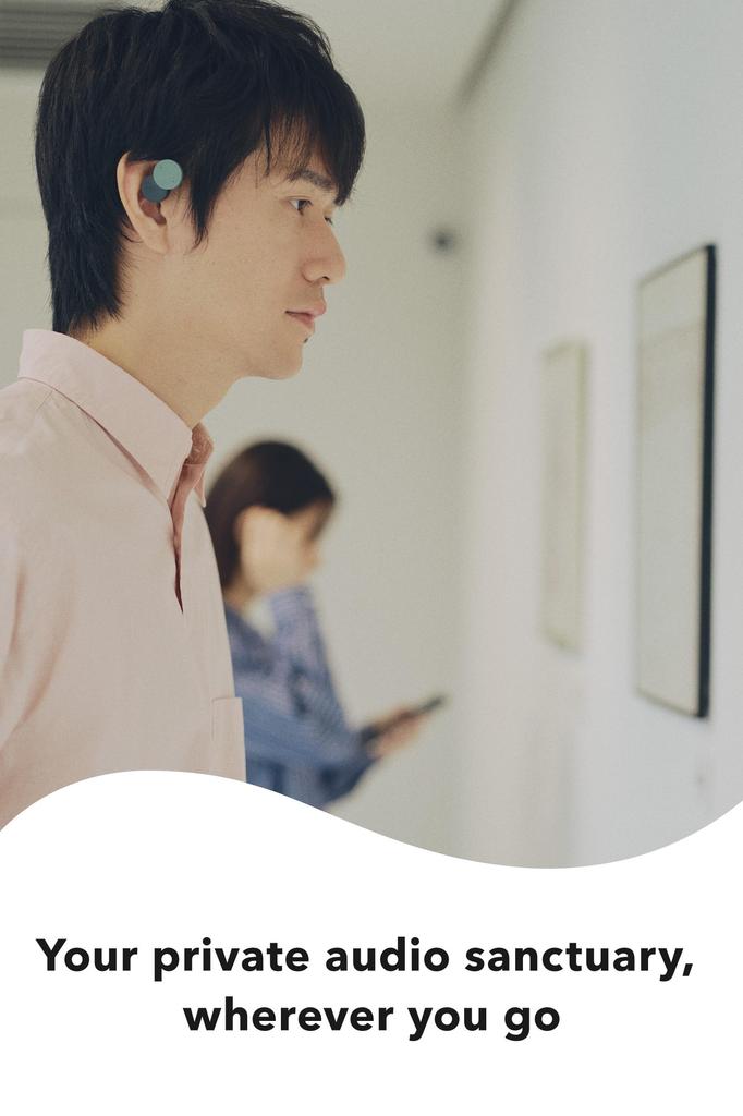 nwm Vollständig kabelloser Ohrlautsprecher nwm DOTS Kopfhörer, die Ihre Ohren nicht verschließen Bluetooth NTT sonority Burgunderrot (Noom) Offenes Ohr 5.3