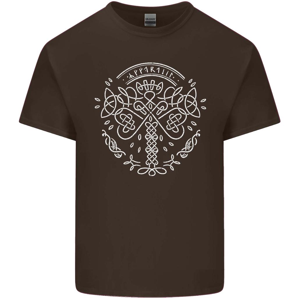 Viking Yggdrasil Tree Norse Mythology Thor Unisexs Light Cotton TShirt