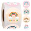 Cute Cartoon Rainbow Thank You Gift & Reward Adhesive Stickers
