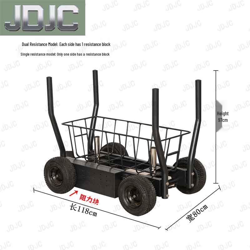 JDJC Adjustable Wheel Sled Trainer