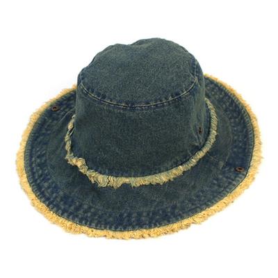 Universal Chemistry Vintage Denim String Bucket Hat