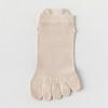 Women's Summer Cotton Mesh Breathable Five-Toe Socks - Antibacterial & Anti-Athlete's Foot