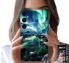 Etui Do Samsung Galaxy S25 Plus - Alaska Zorza Polarna Stawik Case + Szkło