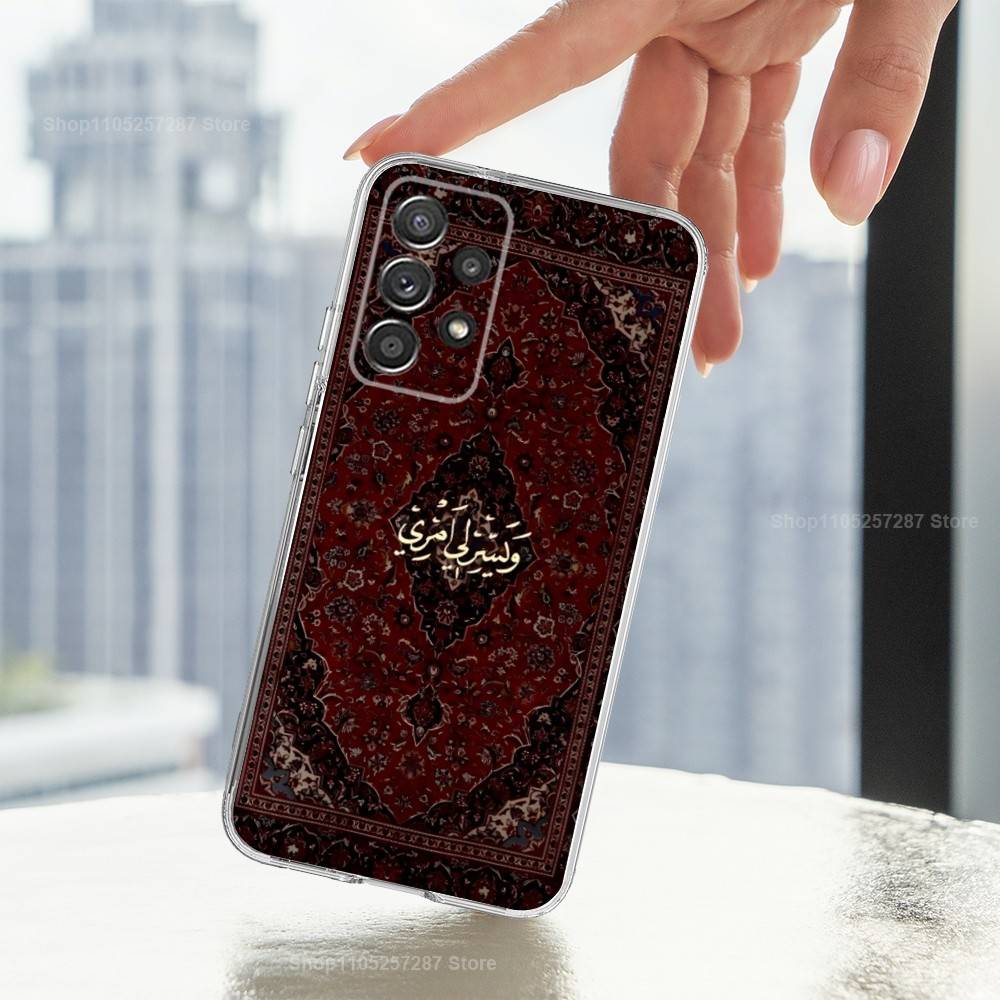 

Чехол для телефона с цветочным узором в персидском стиле для Samsung A30,71,51,S9,10,20,Ultra,FE,23,21,PIus,Lite, S22, Прозрачный, Силиконовый SamsungNote20Ultra