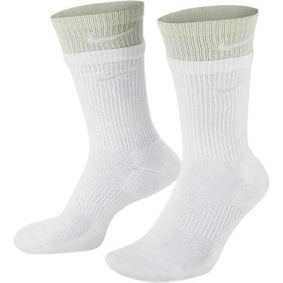 Nike Everyday Plus Crew Socks Unisex 1 Pack White/Sea Glass DD2795-105